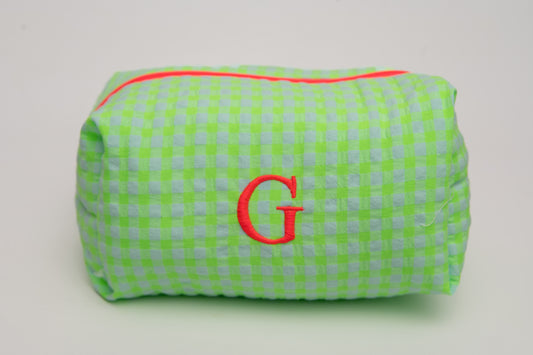 Neceser Vichy Seersucker Mdm 2723 Neon Green