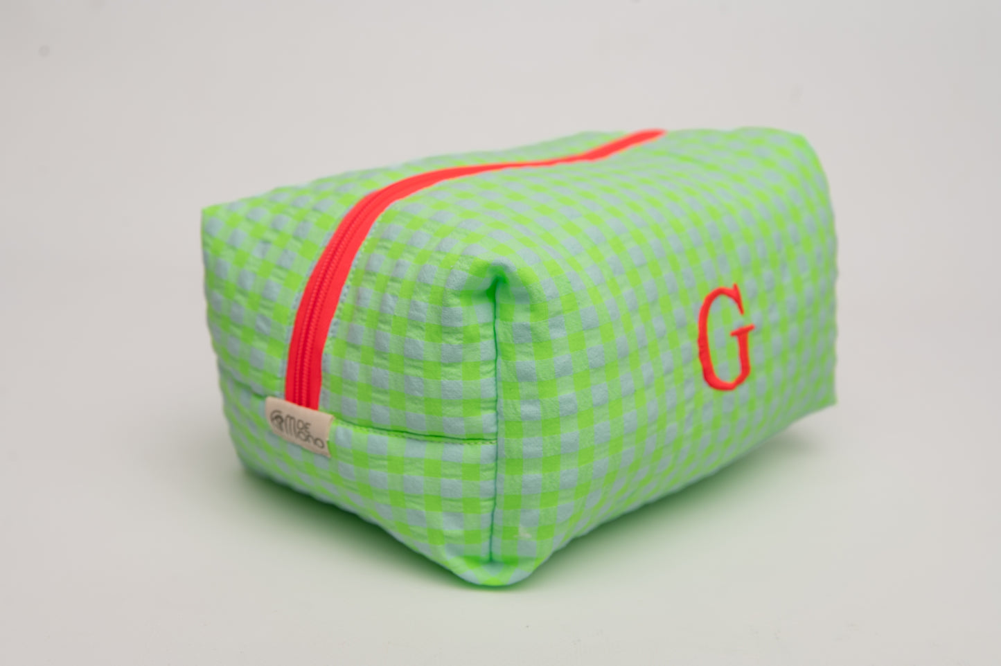 Neceser Vichy Seersucker Mdm 2723 Neon Green