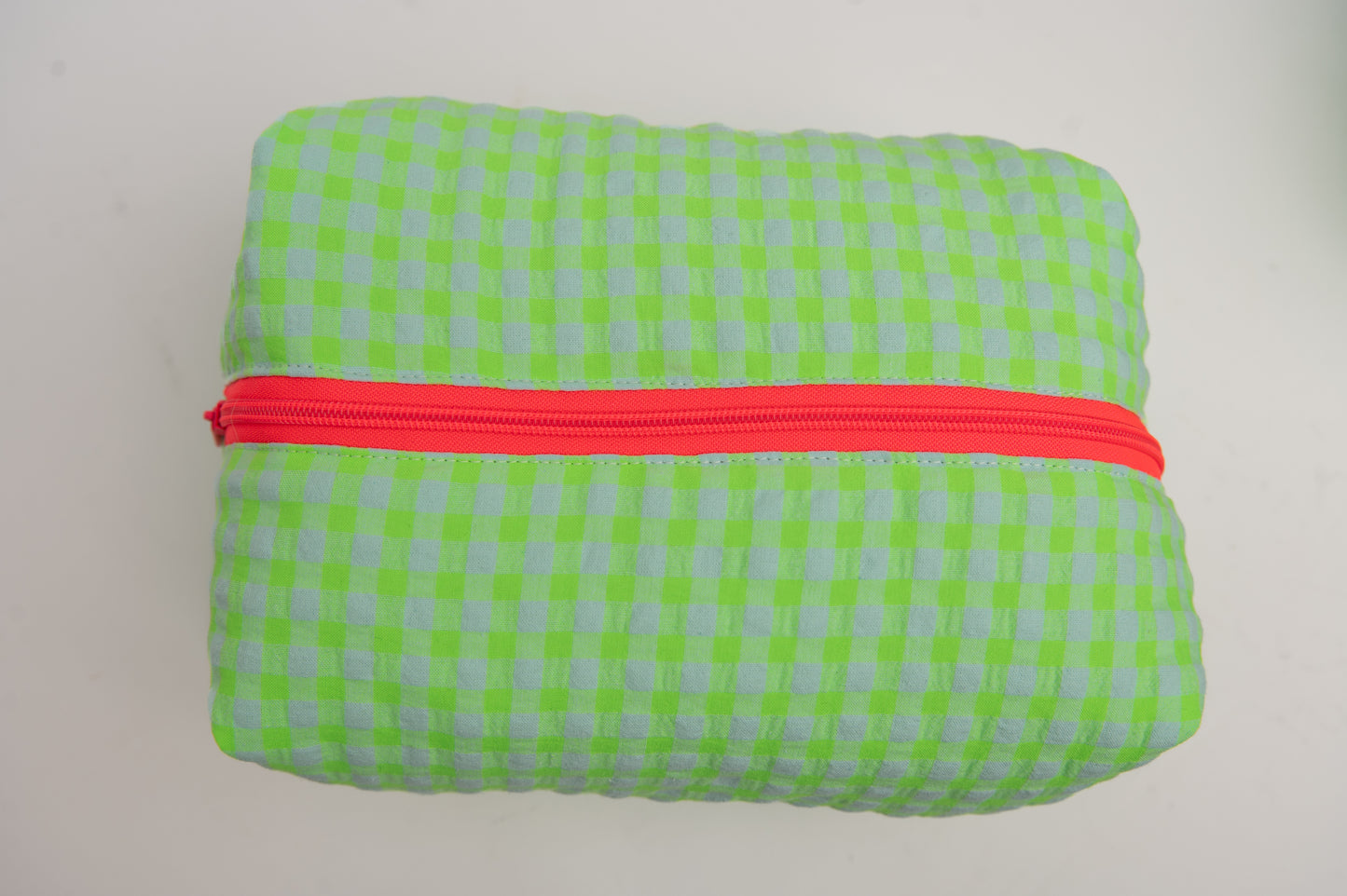 Neceser Vichy Seersucker Mdm 2723 Neon Green