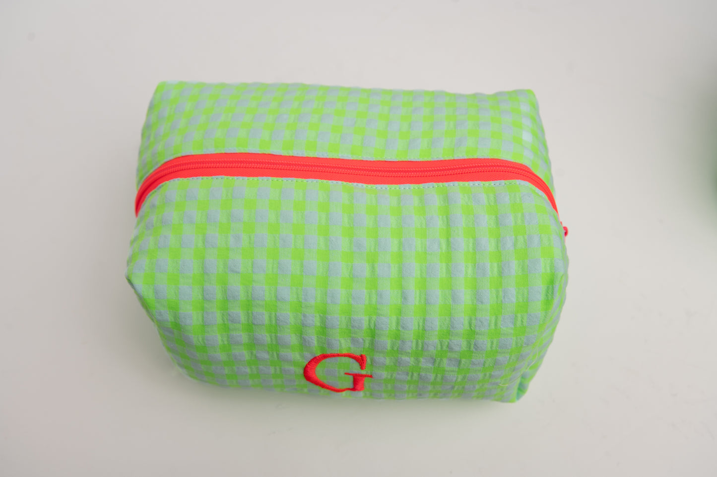 Neceser Vichy Seersucker Mdm 2723 Neon Green