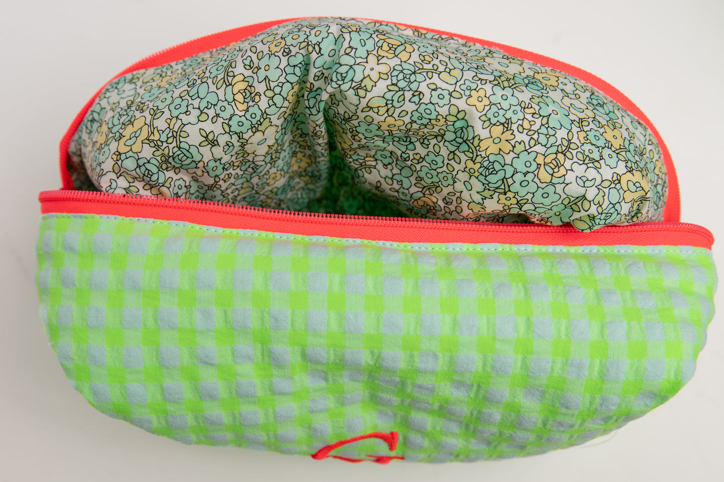 Neceser Vichy Seersucker Mdm 2723 Neon Green