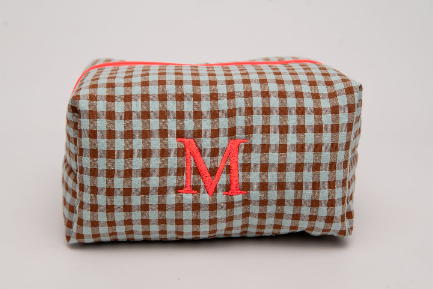 Neceser Vichy Seersucker Mdm 2733 Eggshell Blue