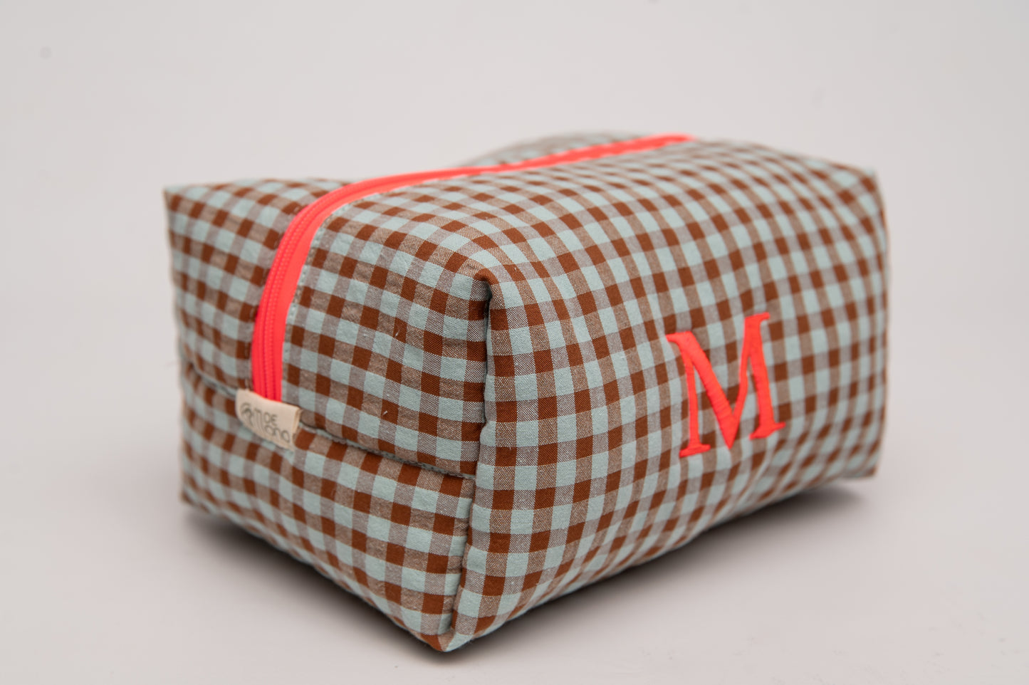 Neceser Vichy Seersucker Mdm 2733 Eggshell Blue