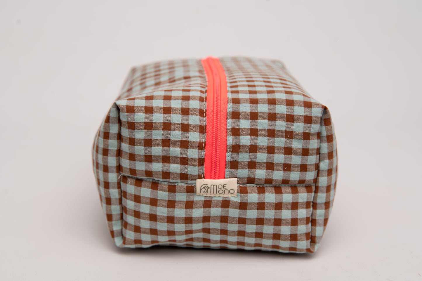 Neceser Vichy Seersucker Mdm 2733 Eggshell Blue