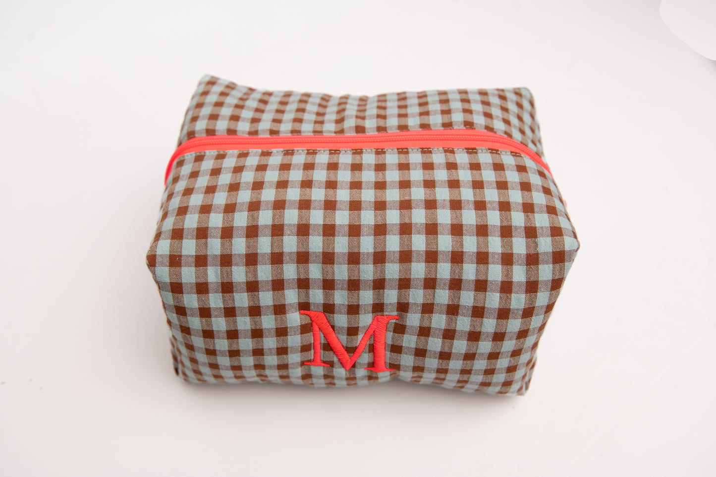 Neceser Vichy Seersucker Mdm 2733 Eggshell Blue