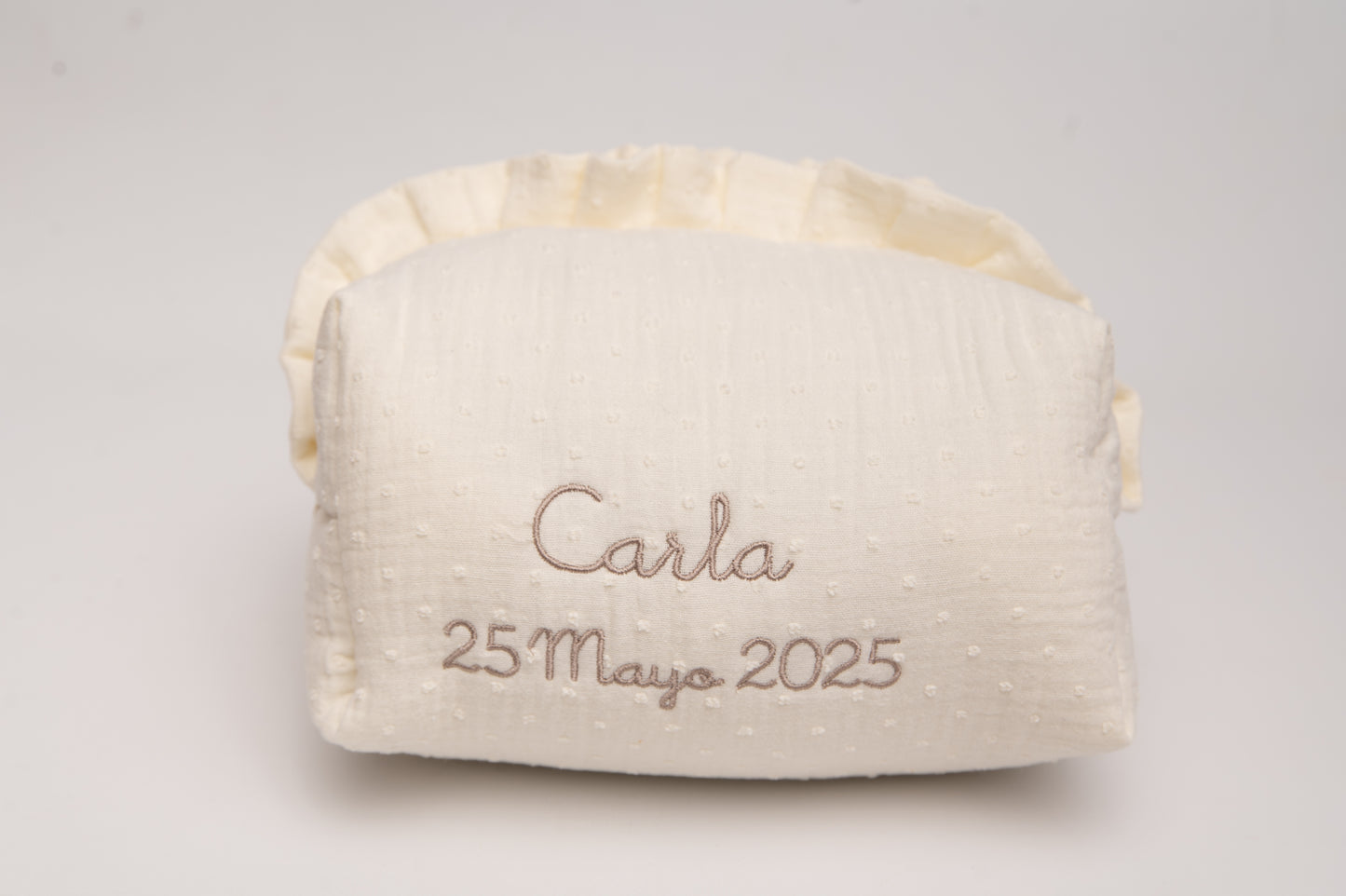 Neceser Muselina Comunión White