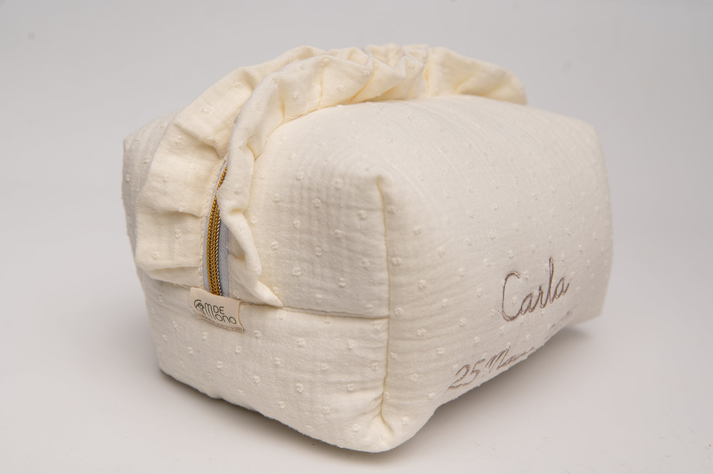 Neceser Muselina Comunión White